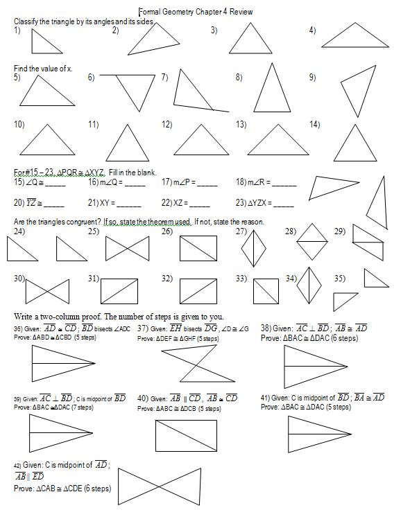 Triangle files from megcraig.org